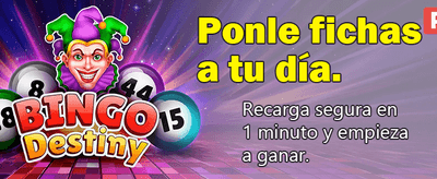 Depósito en Juega con el King